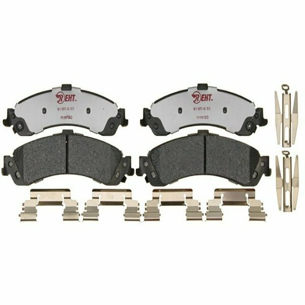 R/M Brakes OE Replacement, Hybrid Technology, Includes Mounting Hardware EHT834H